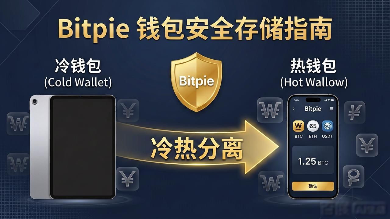 如何使用 Bitpie 钱包进行安全的数字货币存储_Bitpie冷热钱包分离策略_Bitpie助记词安全存储