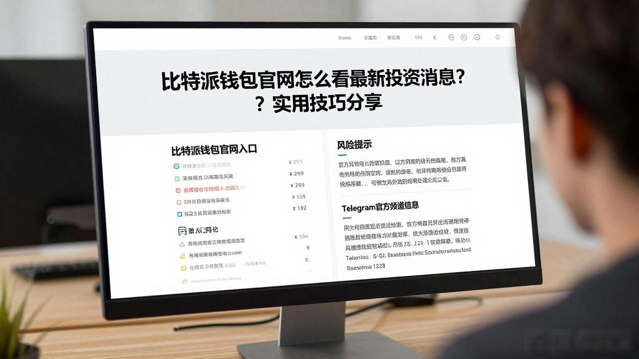比特派钱包官网资讯中心_如何在比特派钱包官网入口上获取最新的投资资讯?_比特派钱包官网风险提示