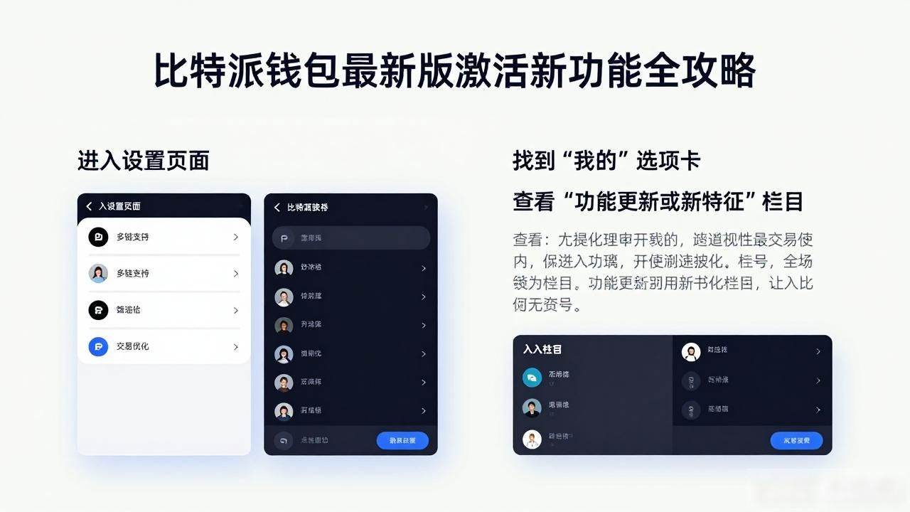 官网下载比特派最新版本_比特派钱包新功能使用教程_如何在比特派钱包app官方下载最新版本中激活新功能?