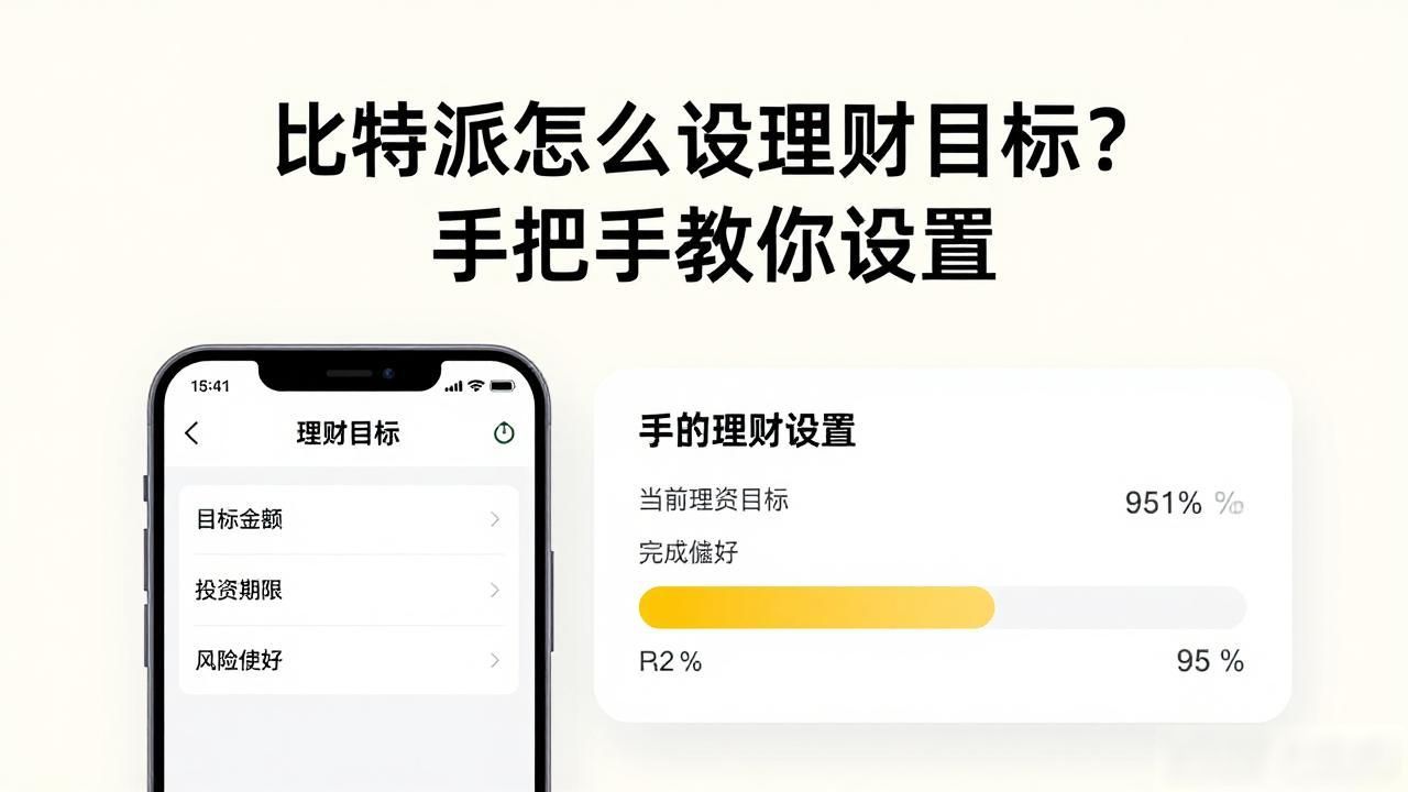 比特派理财目标设置入口_比特派APP理财目标设置_如何在比特派官方下载中设置理财目标？
