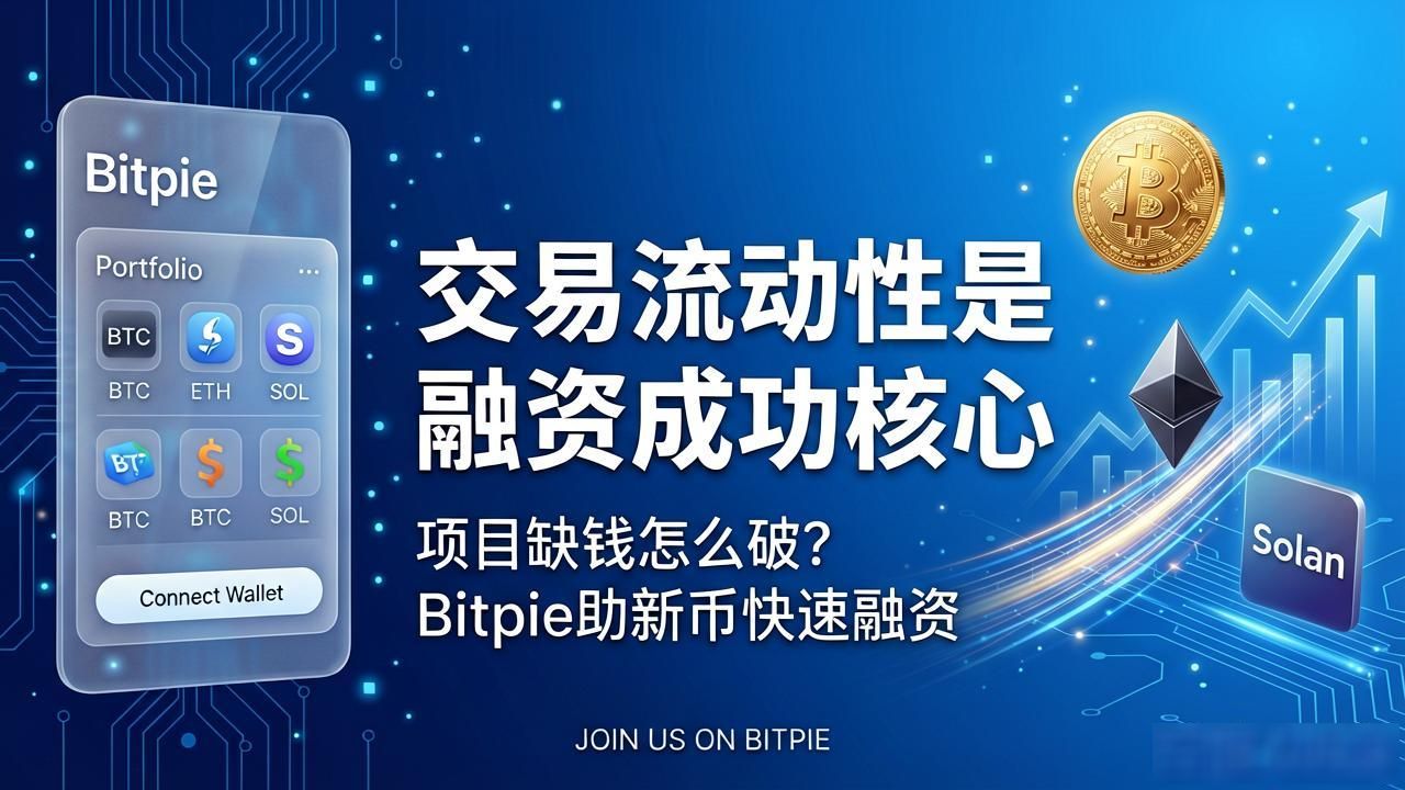 Bitpie钱包 初创团队融资 解决冷启动难题_Bitpie 交易所如何助力新兴项目融资_Bitpie钱包 多种主流资产即时兑换 提升交易流动性