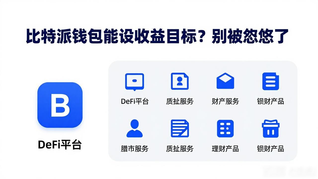 加密货币钱包收益误解_比特派钱包设定收益目标_如何在比特派钱包app官方下载网址中设定收益目标？