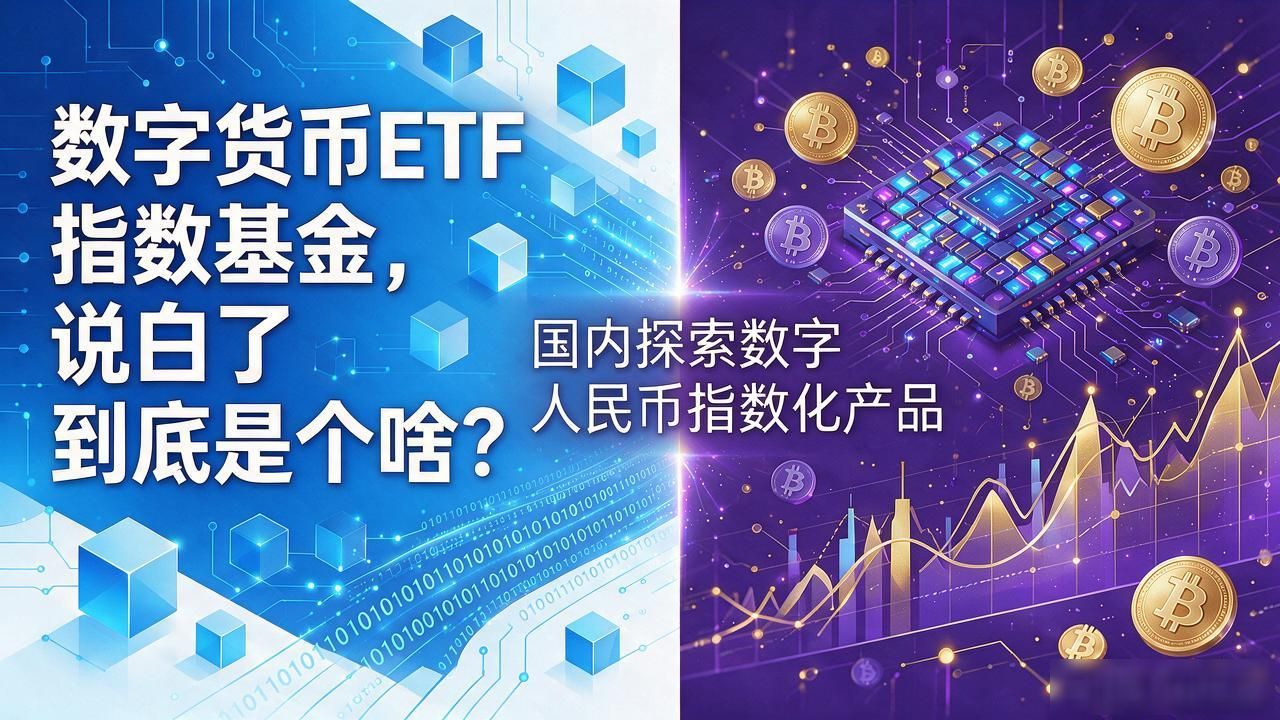 数字货币etf指数基金是什么意思_数字货币ETF与指数基金的区别_数字人民币指数化产品探索