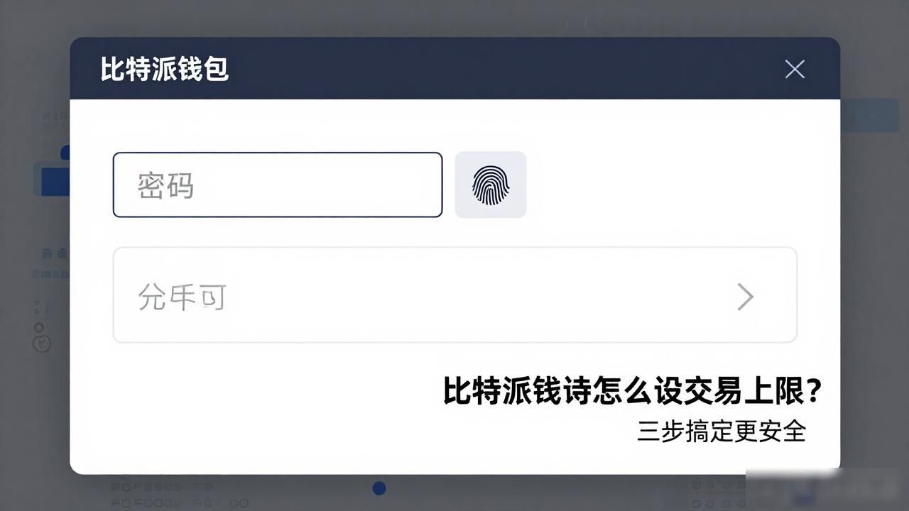 比特派App交易限额设置_如何在比特派钱包中设置交易上限？_设置加密资产交易限额