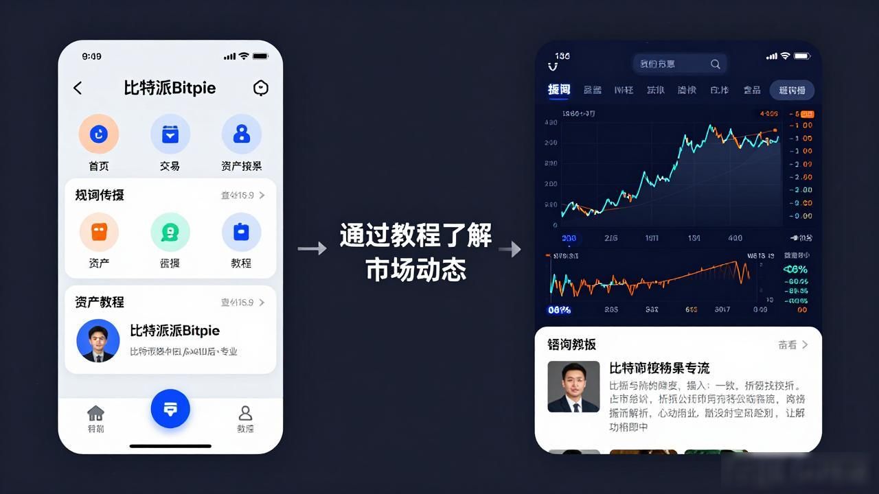 比特派实时行情模块设置_如何通过比特派Bitpie使用教程了解市场动态_比特派行情看板功能