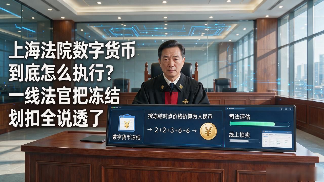 数字货币司法冻结 上海法院 执行维权_上海法院数字货币