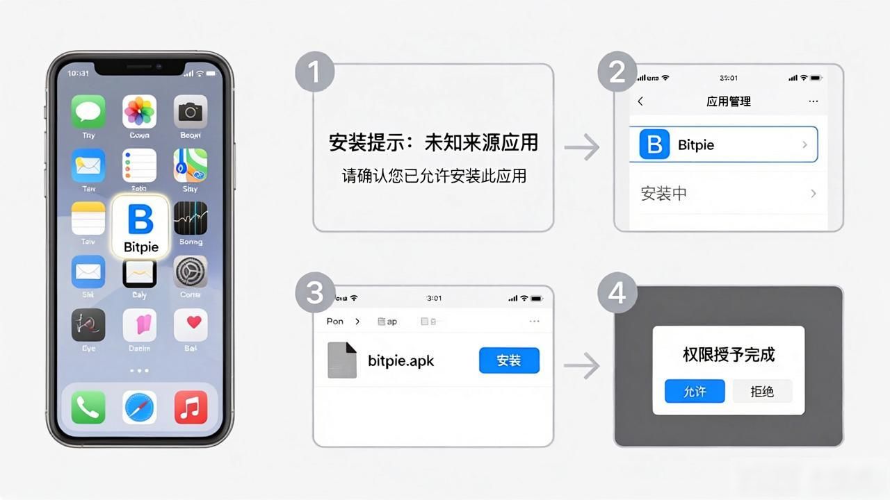 如何使用Bitpie钱包的下载地址进行安装?_Bitpie多链钱包官方下载路径_Bitpie钱包下载安装教程
