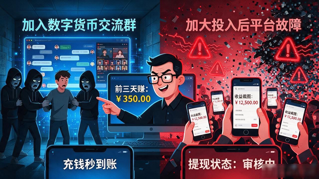数字货币黑平台曝光_鑫盈国际提现困难_数字货币交易平台骗局