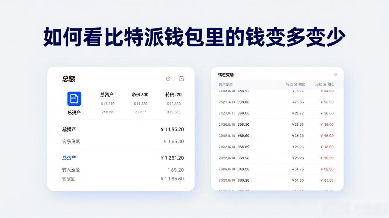 如何在比特派钱包下载中监控投资变化？_比特派钱包资产变动监控_加密货币交易记录查看