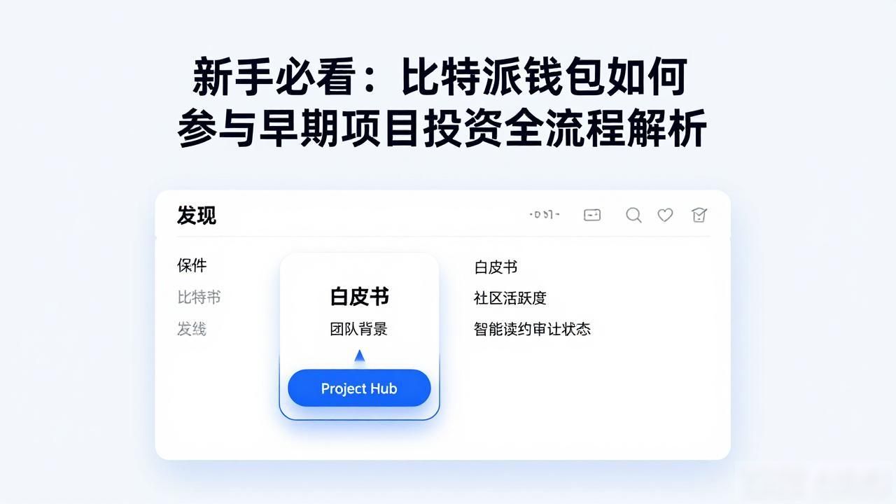 比特派钱包安全设置要点_比特派钱包参与项目指南_比特派Bitpie使用教程:参与项目投资的路径