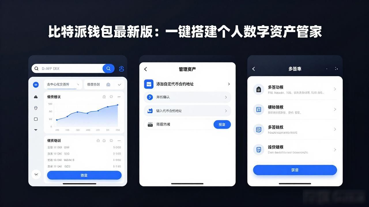 比特派钱包非托管多链钱包_如何通过比特派钱包最新版本搭建个人数字资产平台?_私钥自主掌控资产安全