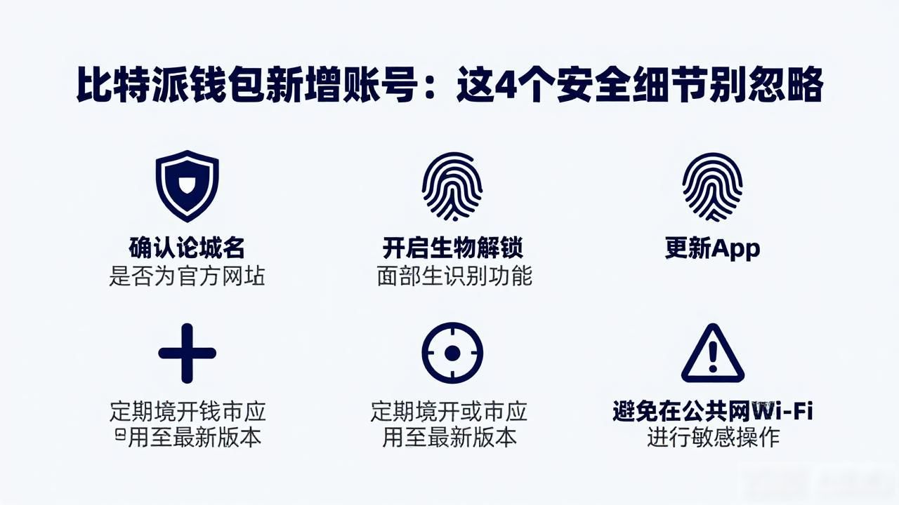 比特派钱包添加钱包的安全考虑_助记词备份策略_多账户管理