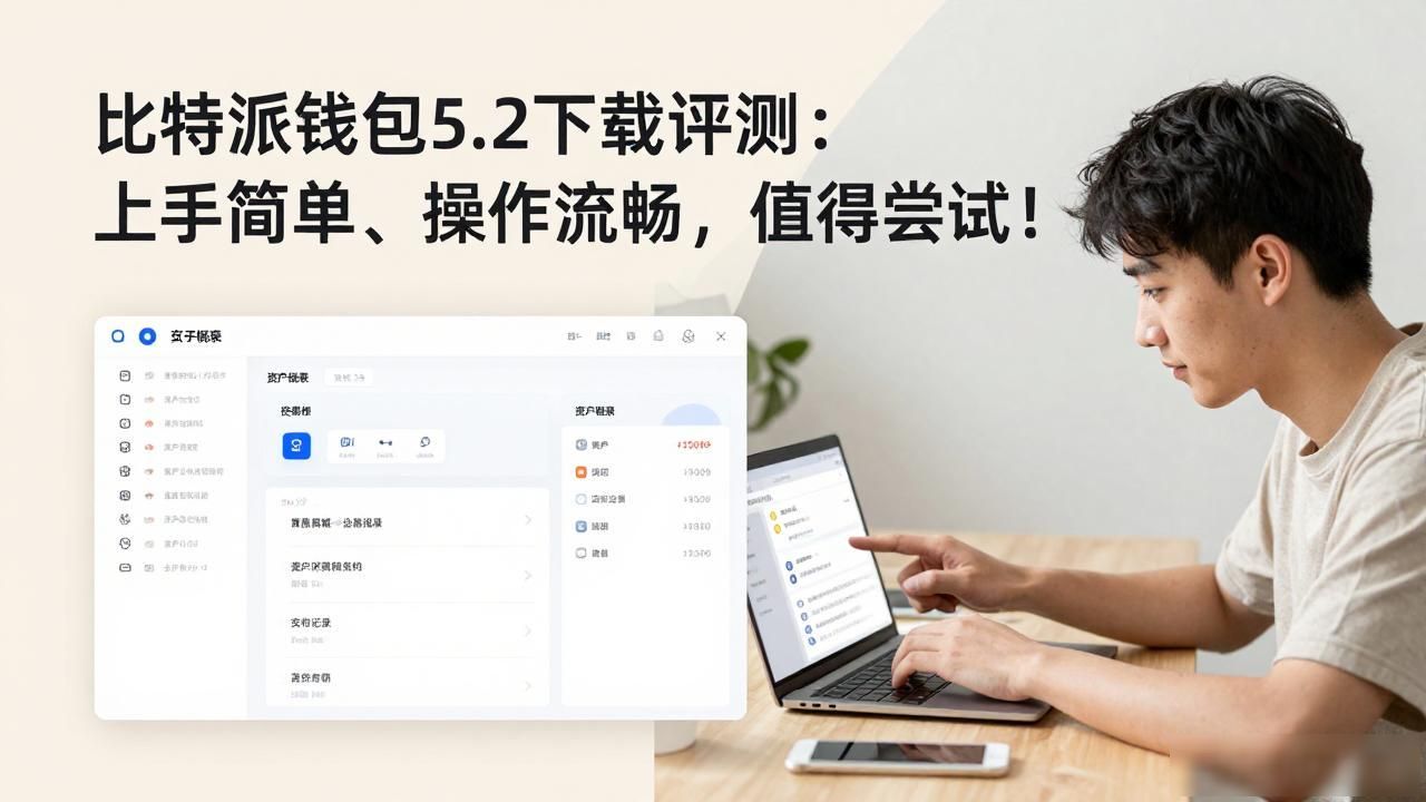 比特派钱包5.2下载评测_比特派钱包5.2下载的用户体验评测_比特派钱包5.2界面设计