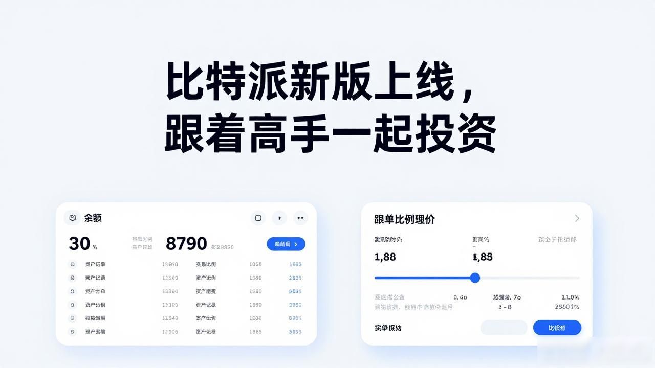 跟单交易高手操作_比特派钱包社交投资网络_比特派钱包最新版的社交投资网络