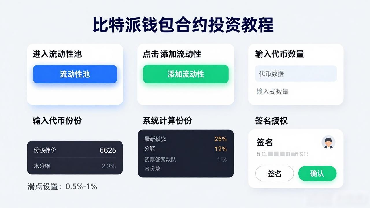 如何通过比特派钱包网址创建合约投资?_比特派钱包流动性池操作_比特派钱包创建合约投资